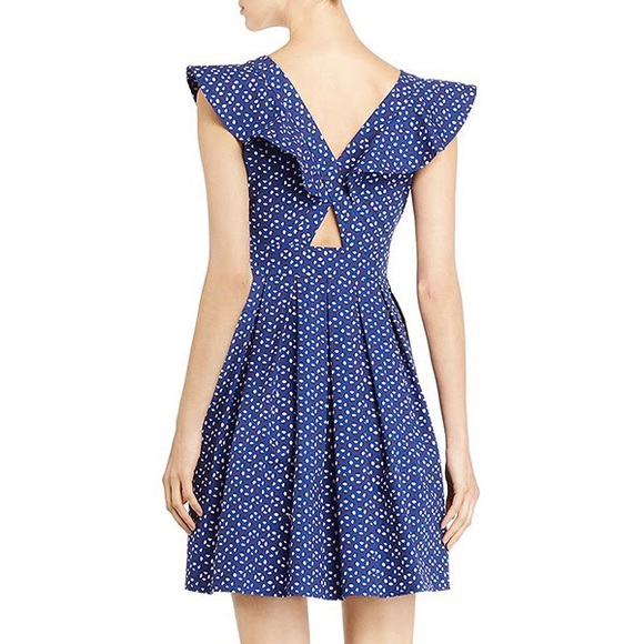 Kate Spade Geo Dot Poplin Dress - Picture 2 of 8